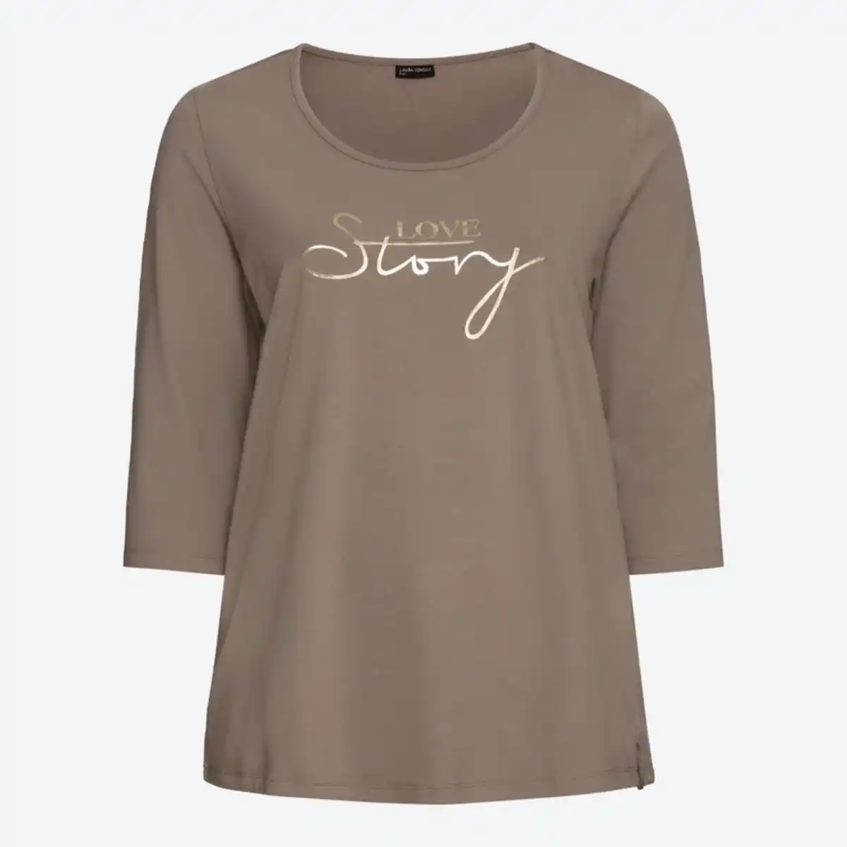 Bild 2 von Damen-Langarmshirt mit 3/4 Arm, große Größen