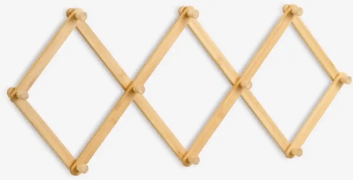 Bild 1 von Garderobe VANDSTED 10 Haken bambus