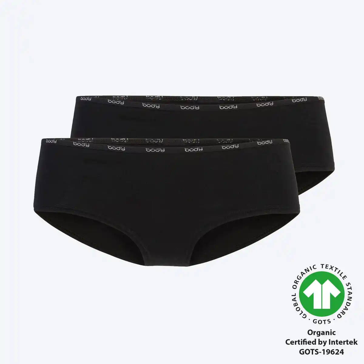 Bild 3 von Damen-Panty mit Schriftzug, 2er Pack