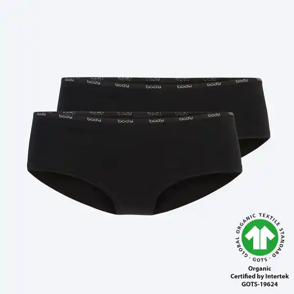 Bild 3 von Damen-Panty mit Schriftzug, 2er Pack