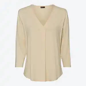 Damen-Blusenshirt mit V-Ausschnitt