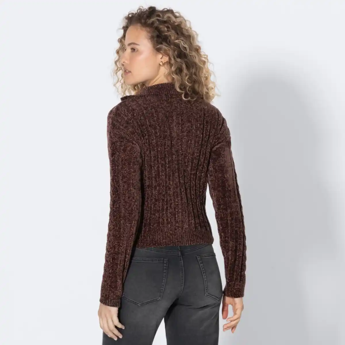 Bild 4 von Damen-Chenille-Troyer mit Reißverschluss