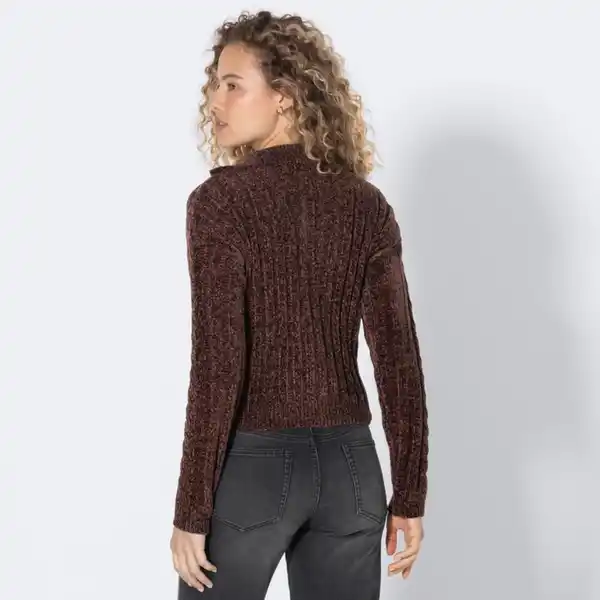 Bild 4 von Damen-Chenille-Troyer mit Reißverschluss