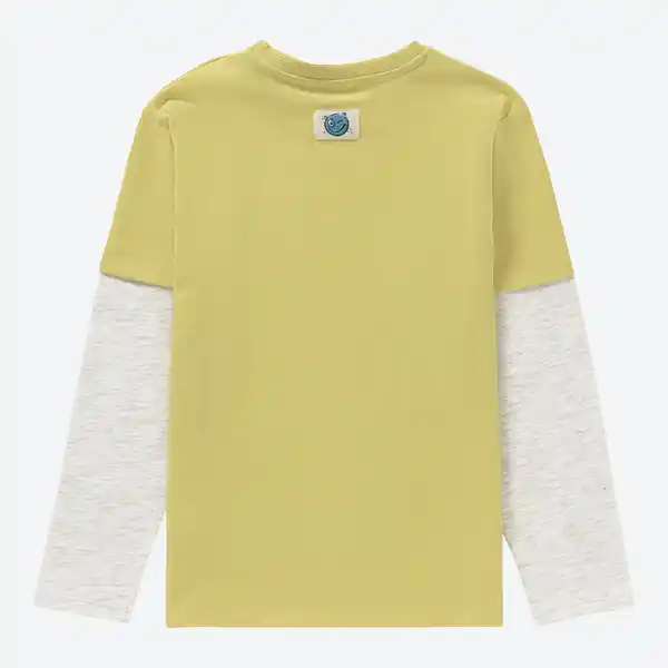 Bild 3 von Kinder-Jungen-Langarmshirt mit Dino-Motiv