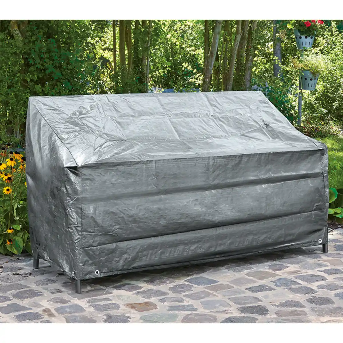 Bild 1 von Powertec Garden Schutzhaube für Gartenbank