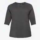Bild 1 von Damen-Shirt in Mélange-Optik, große Größen