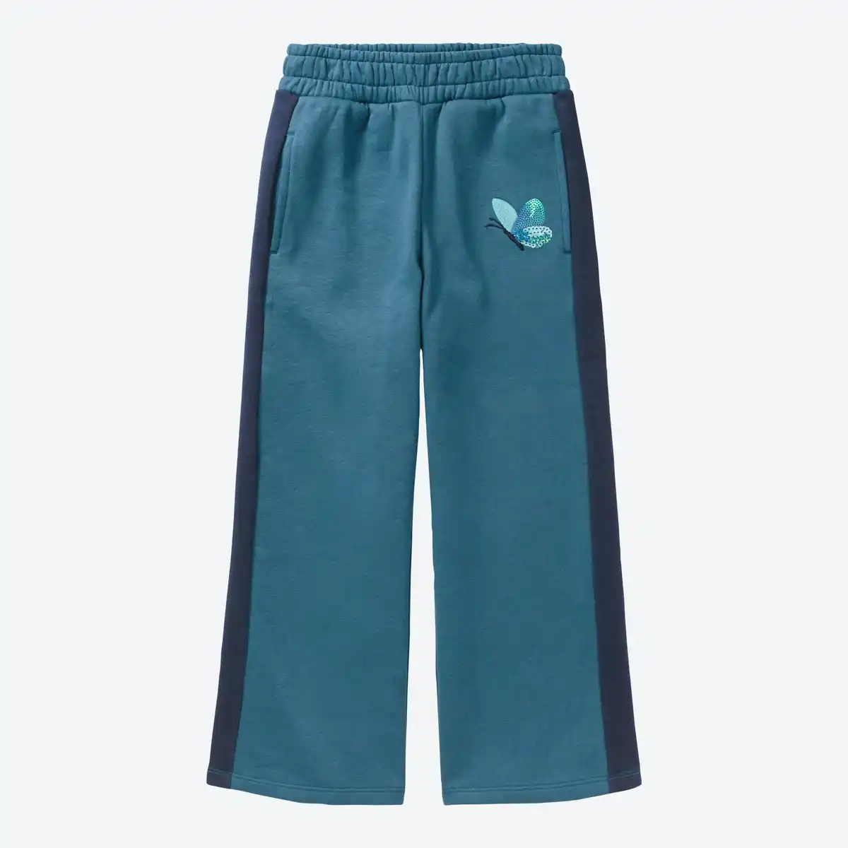 Bild 3 von Kinder-Mädchen-Jogginghose mit Pailletten Schmetterling
