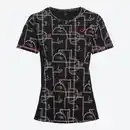 Bild 1 von Damen-Funktions-T-Shirt mit All-Over-Print
