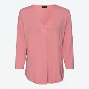 Damen-Blusenshirt mit V-Ausschnitt