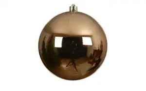 Weihnachtskugel brandy, 20 cm
