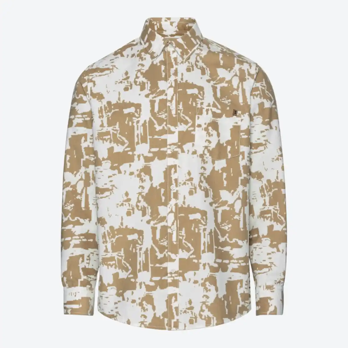 Bild 2 von Herren-Langarm-Hemd mit Button-Down-Kragen