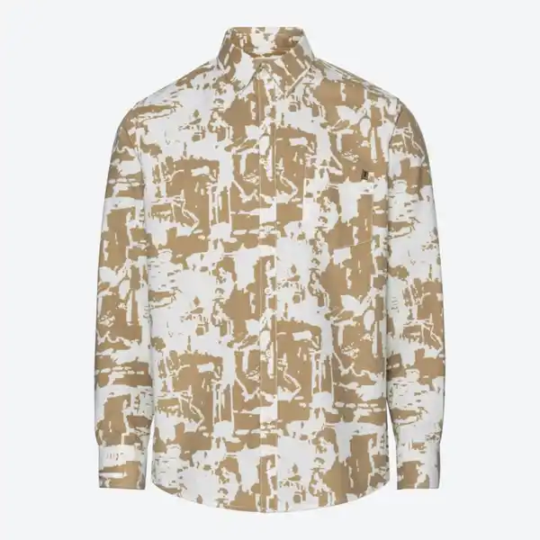 Bild 2 von Herren-Langarm-Hemd mit Button-Down-Kragen