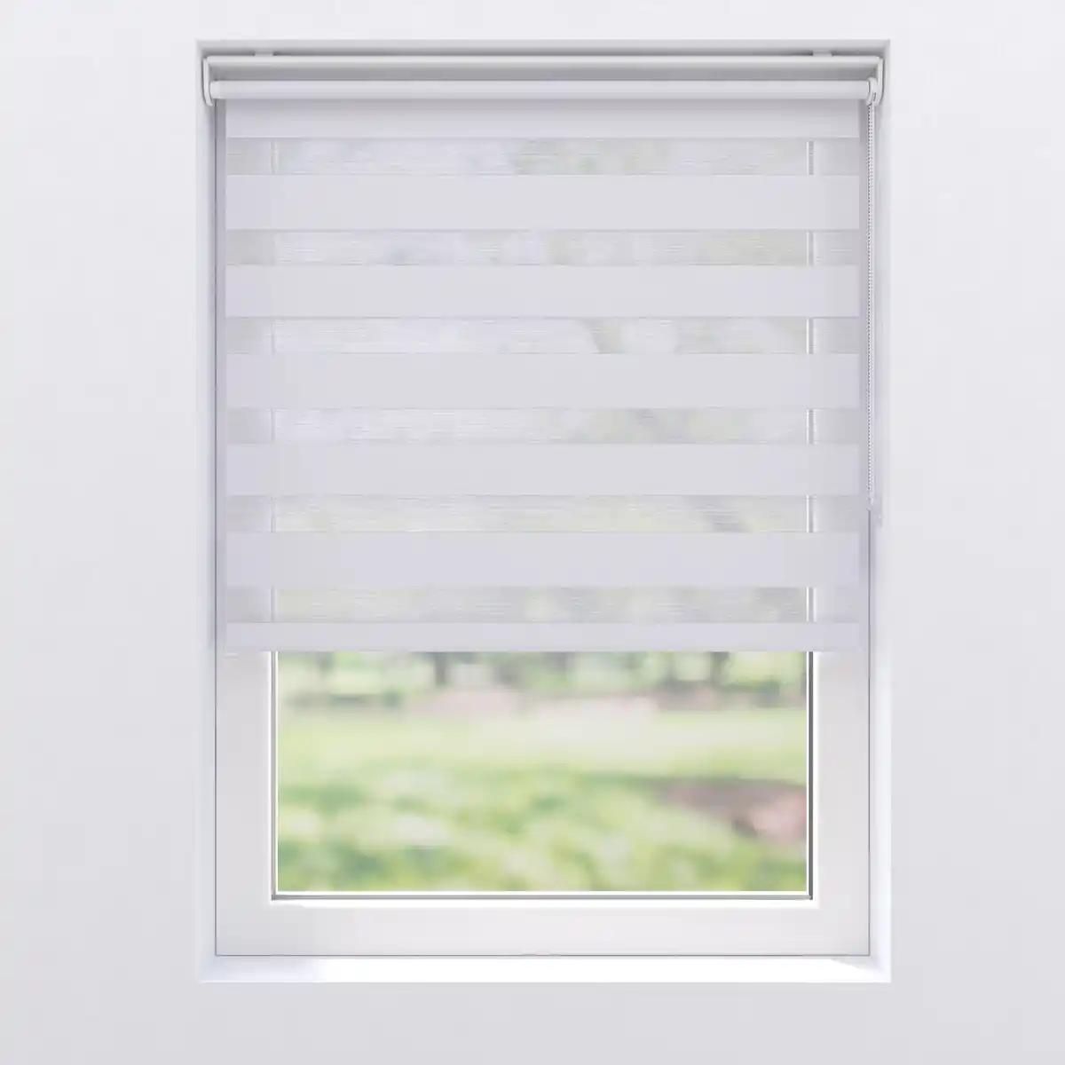 Bild 1 von CASAYA Doppelrollo, klemmfix, BxH: 100 x 150 cm, Polyester, weiß