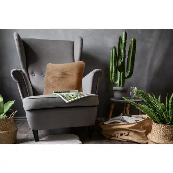 Bild 3 von LUXORLIVING Kissen »Coste«, 40x40 cm taupe