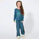 Bild 1 von Kinder-Mädchen-Jogginghose mit Pailletten Schmetterling