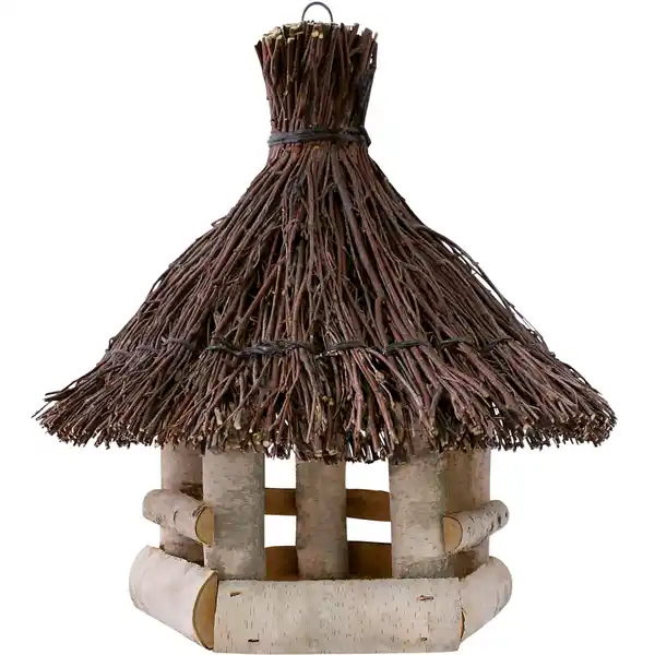 Bild 1 von PATKAR Vogelhaus, 32x.36 cm (ØxH), zum Aufhängen, Birkenholz