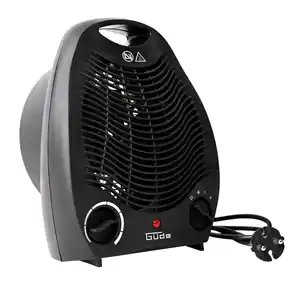 GÜDE Heizlüftgerät »GH 2000 B«, 2 Stufen, 2 kW, mit Überhitzungs- und Kippschutz, schwarz