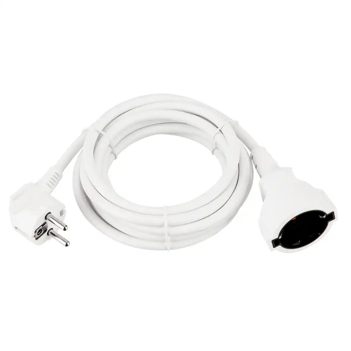 Bild 1 von REV Verlängerungskabel, ca. 3 m, weiß, Schutzkontakt