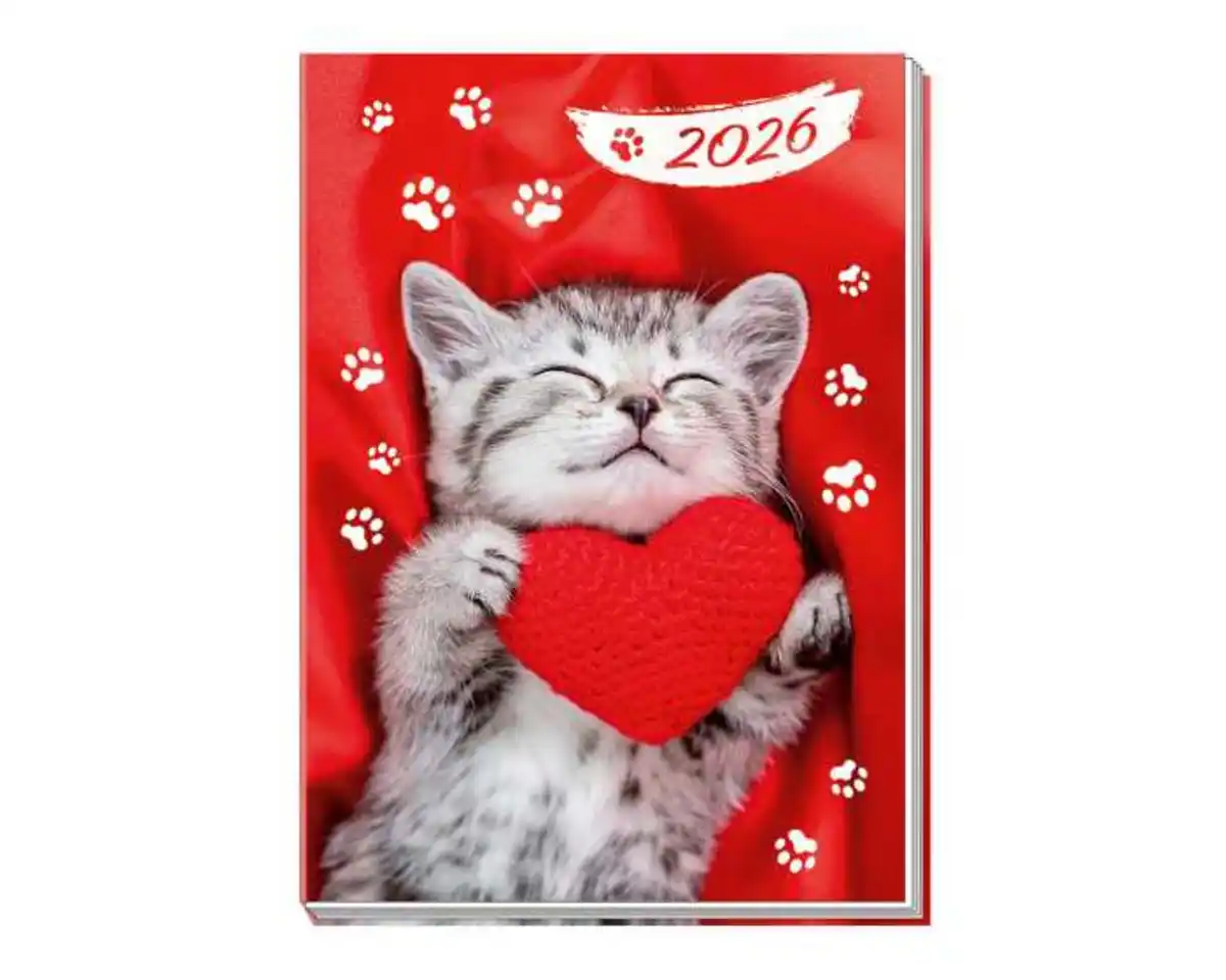 Bild 1 von Taschenkalender 2026 A7 UV-Lack 4fach