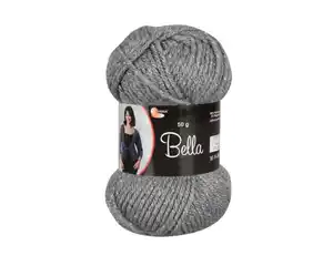 Garn Bella hellgrau 50 g