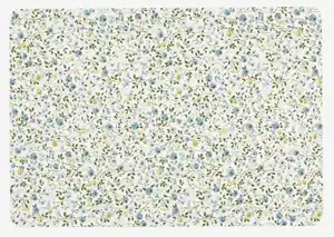 Tischset FLORA 33x42 blau/weiß