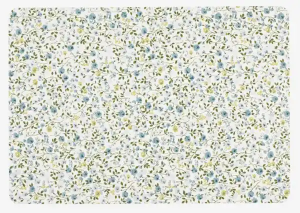 Bild 1 von Tischset FLORA 33x42 blau/weiß