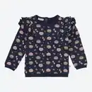Bild 1 von Baby-Mädchen-Sweatshirt mit Schulterrüschen