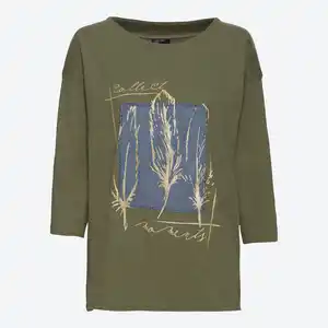 Damen-Shirt mit dekorativem Druck