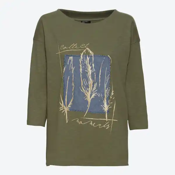 Bild 1 von Damen-Shirt mit dekorativem Druck