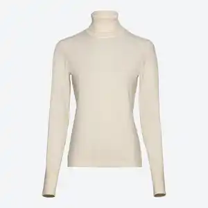 Damen-Rollkragen-Pullover mit Viskose