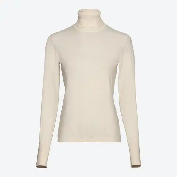 Bild 1 von Damen-Rollkragen-Pullover mit Viskose