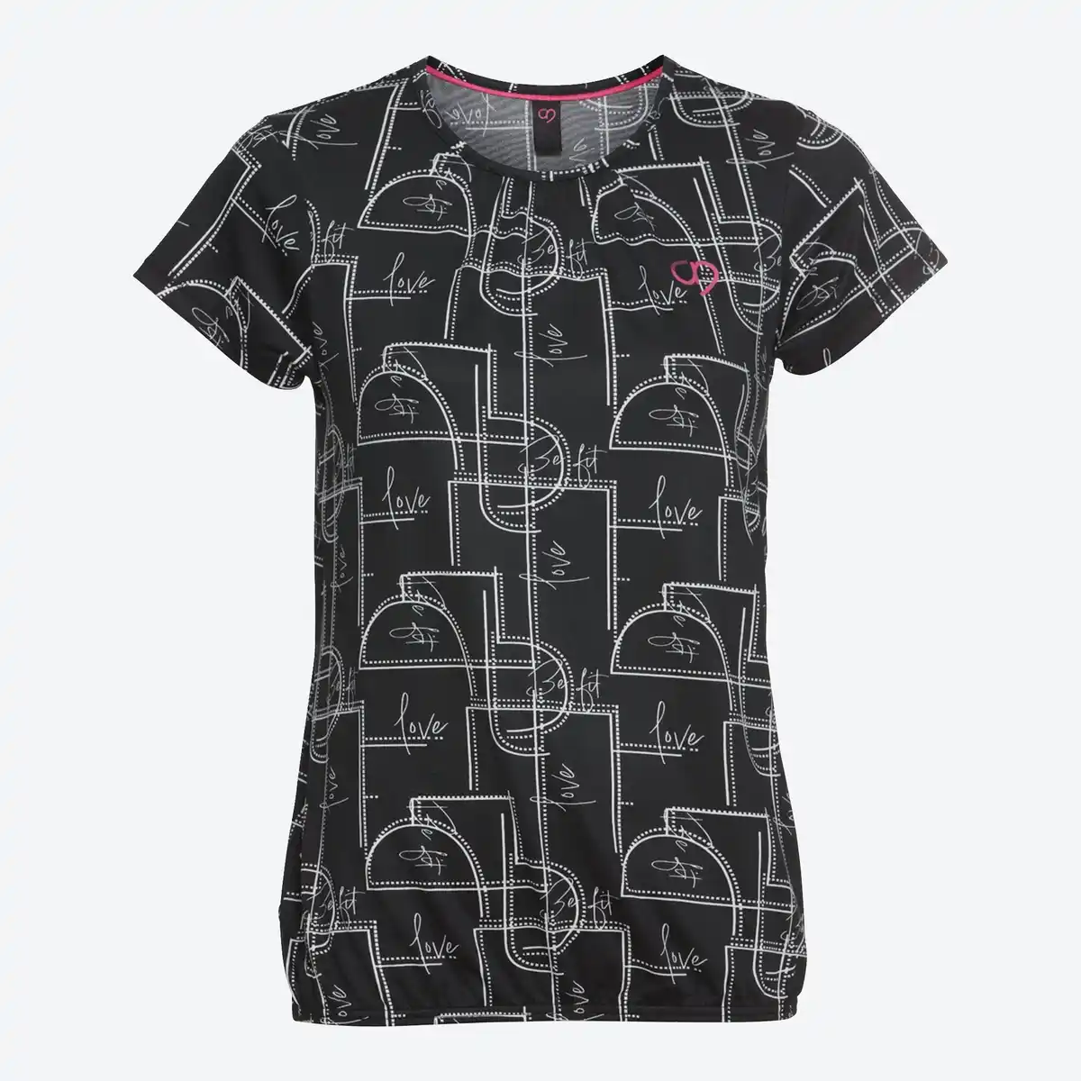 Bild 1 von Damen-Funktions-T-Shirt mit Rundhalsausschnitt