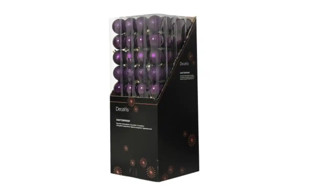 Bild 3 von Set Weihnachtskugeln, feige, 6 cm