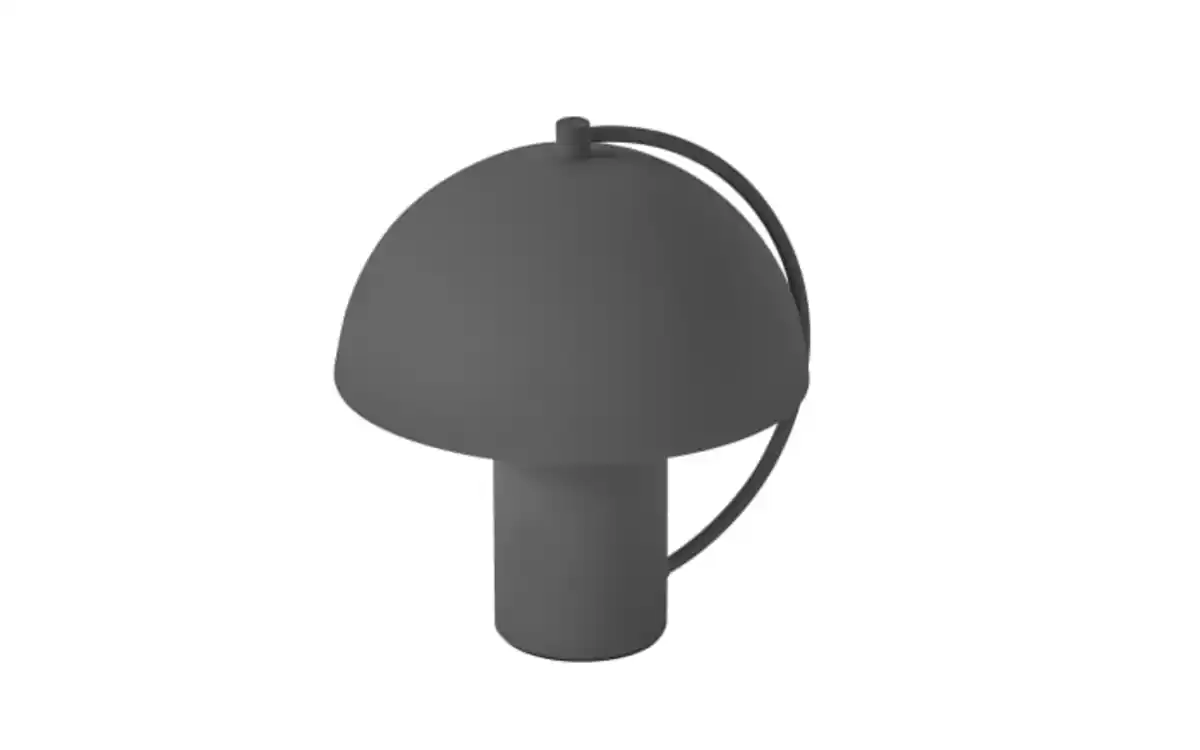 Bild 1 von LED-Akkutischleuchte Hedda, schwarz, 17 cm, inkl. CCT und Touchdimmer