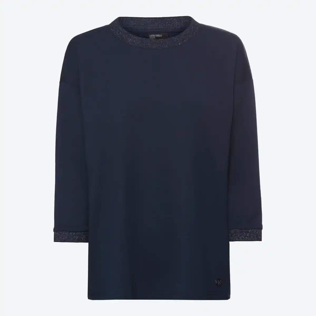 Bild 1 von Damen-Shirt mit Glitzerfäden