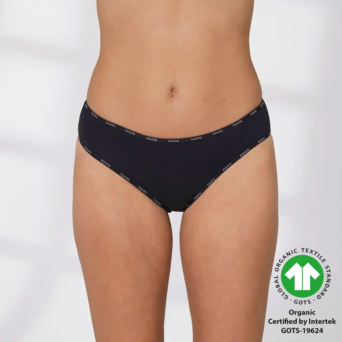 Bild 1 von Damen-Minislip mit Schriftzug, 2er-Pack