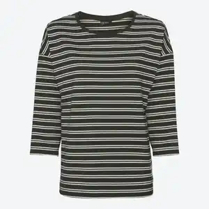 Damen-Langarmshirt mit Streifendesign