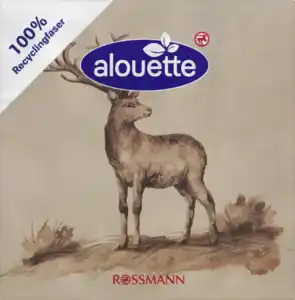 alouette Recycling Cocktail-Serviette Hirsch