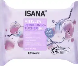 ISANA 3in1 Mizellen Reinigungstücher