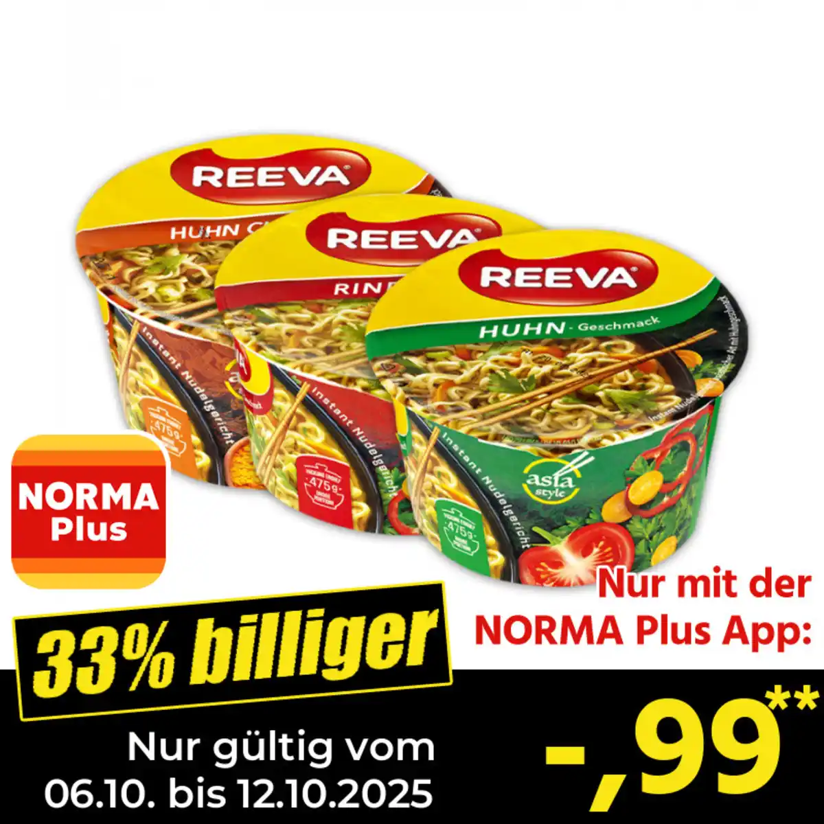 Bild 1 von Reeva Instant Nudeln Big Cup