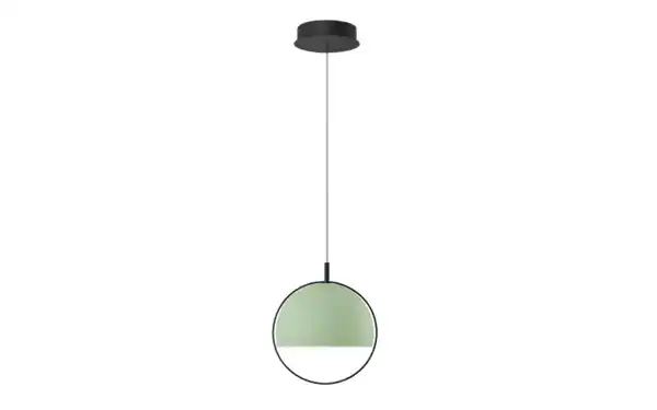 Bild 2 von LED-Pendelleuchte Hoop, mintgrün, inkl. Fernbedienung