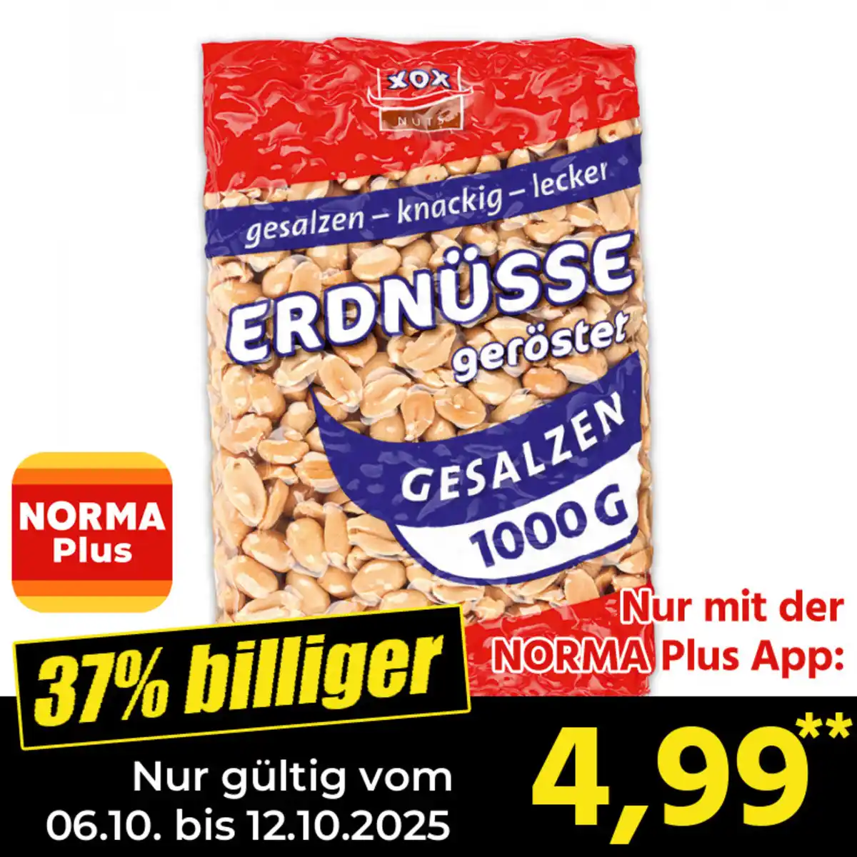 Bild 1 von XOX GROUP Erdnüsse XXL