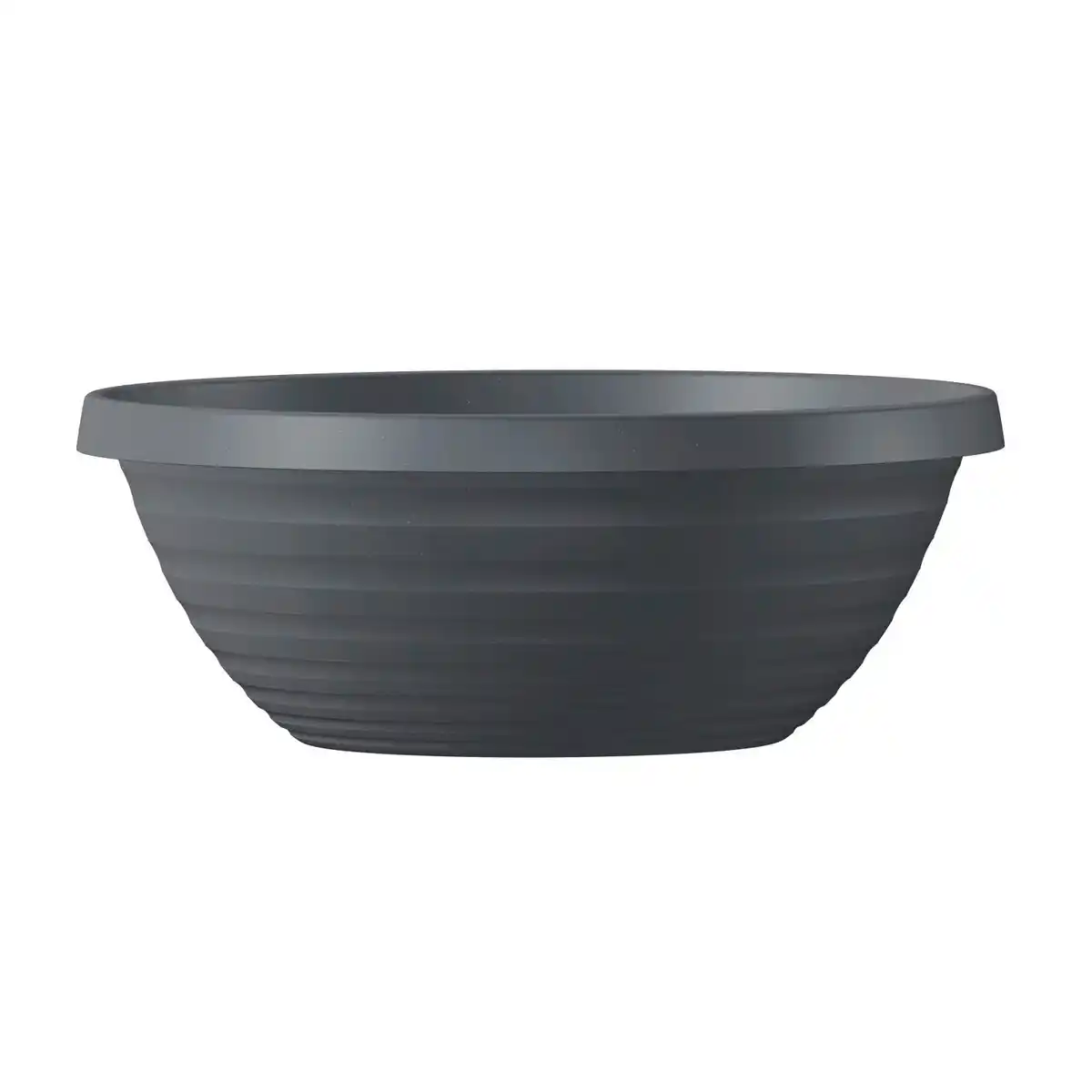 Bild 1 von Pflanzschale »Catania«, 29 x 11,1 cm (ØxH), Kunststoff, metallgrau