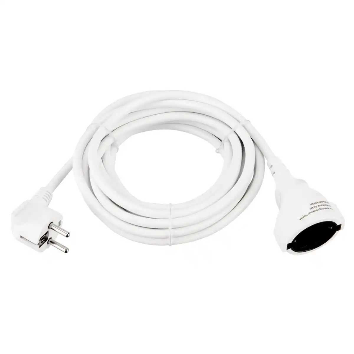 Bild 1 von REV Verlängerungskabel, 5 m, kunststoff, H05VV-F 3G1,5, weiss