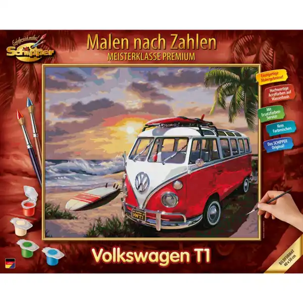 Bild 1 von Schipper - Malen nach Zahlen - Volkswagen T1