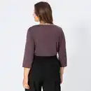 Bild 4 von Damen-Shirt in Mélange-Optik, große Größen