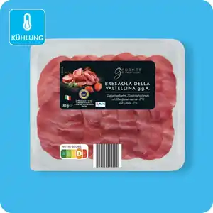 GOURMET FINEST CUISINE Bresaola della Valtellina, Luftgetrockneter Rinderrohschinken