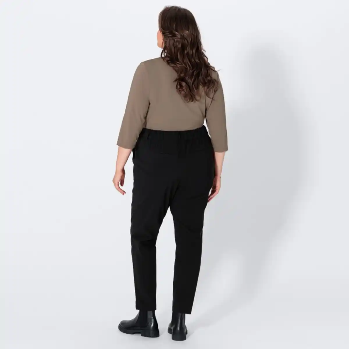 Bild 4 von Damen-Bengalin-Hose mit Taschen, große Größen