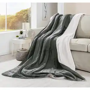 Bella Casa Luxus-Flanell-Kuscheldecke "Talisman"