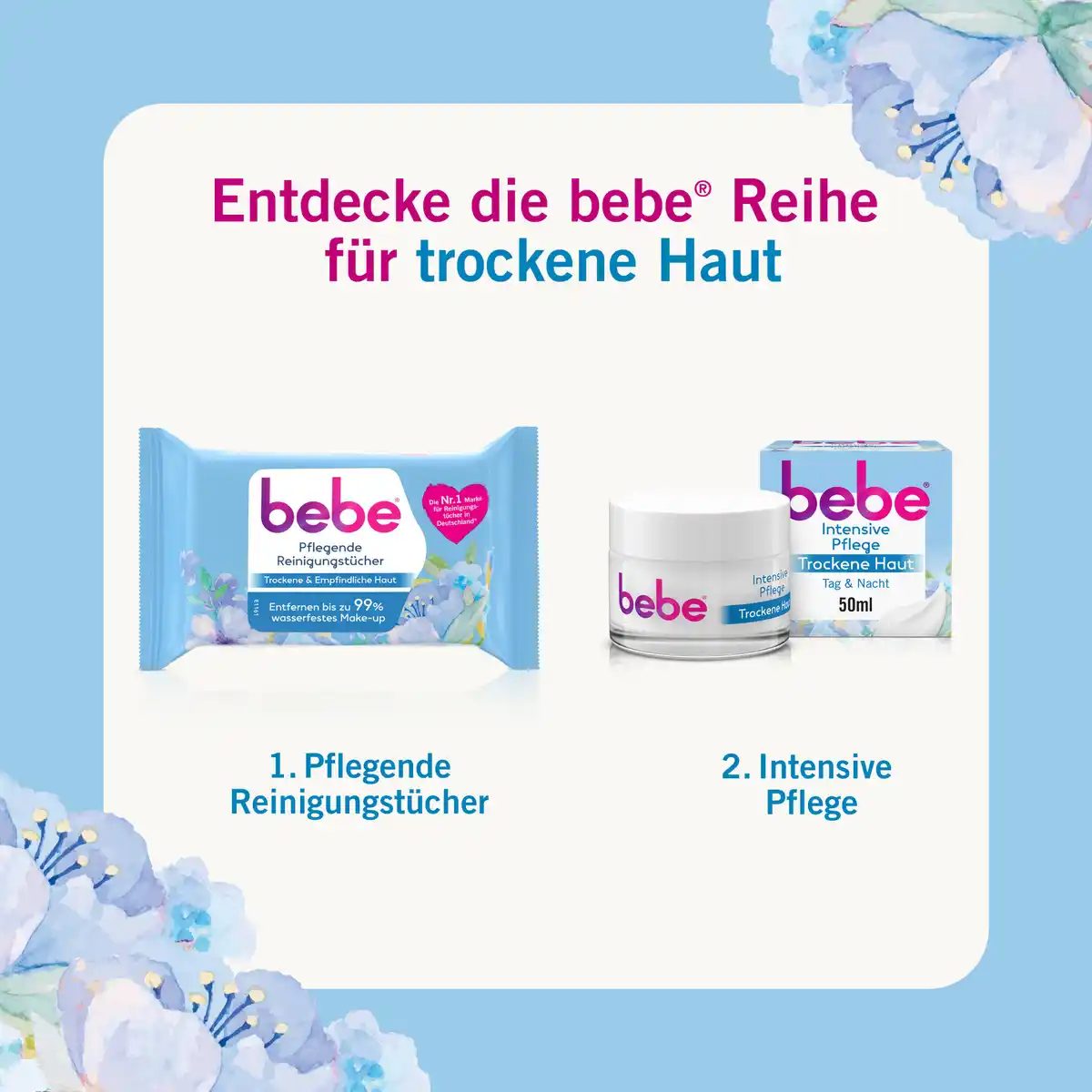 Bild 4 von bebe Pflegende Reinigungstücher